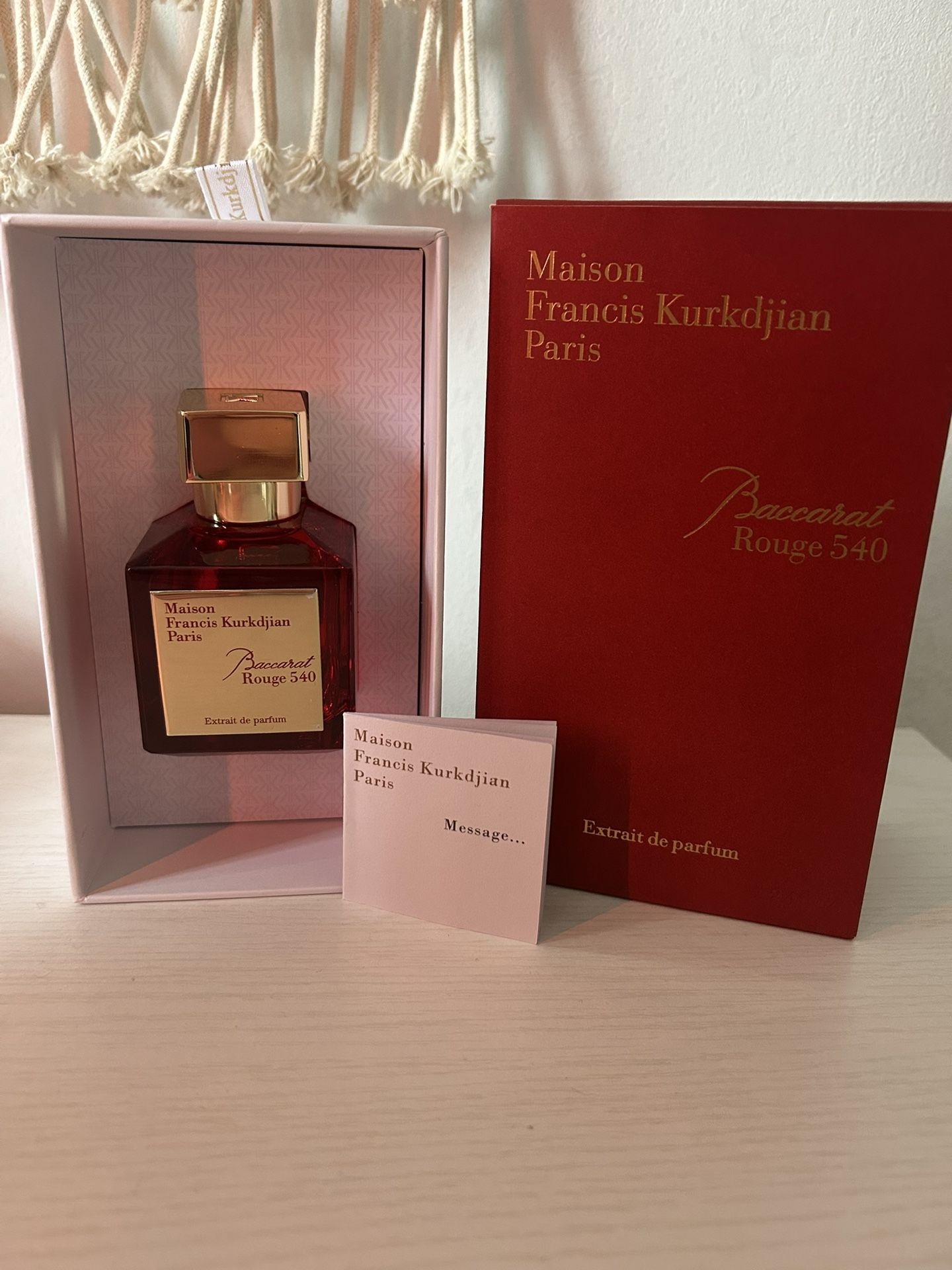 Baccarat Rouge 540 Extrait de Parfum