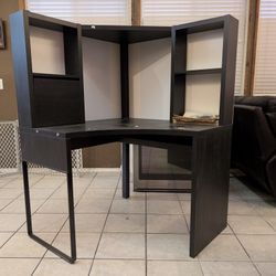 IKEA Corner Desk In Black