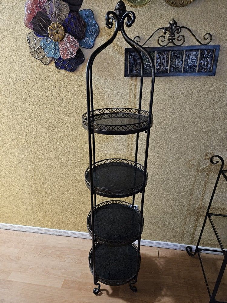 4 Shelf Plant Stand Display Foldable