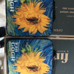 2 Floor Cushion- artsy