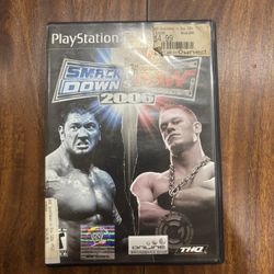 WWE Smackdown Vs. Raw 2006 Ps2 Sony PlayStation 2