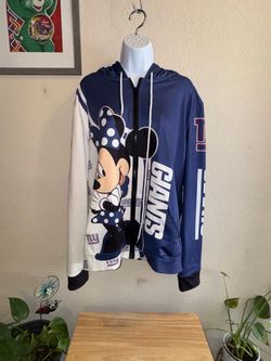 NY Giants Minnie Mouse Zip-Up Hoodie