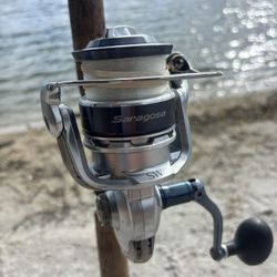  Shimano Saragosa SW10000 Reel With PowerPro & Custom Made LMR Shop 7FT 25-50Lb Rod 🔥 