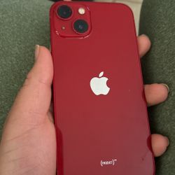 Red iPhone 13 