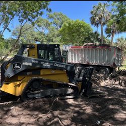 Drive ways  Forestry mulching  Land clearing  Bush hogging and Dirt moving  Finish Grade and Building Pad 