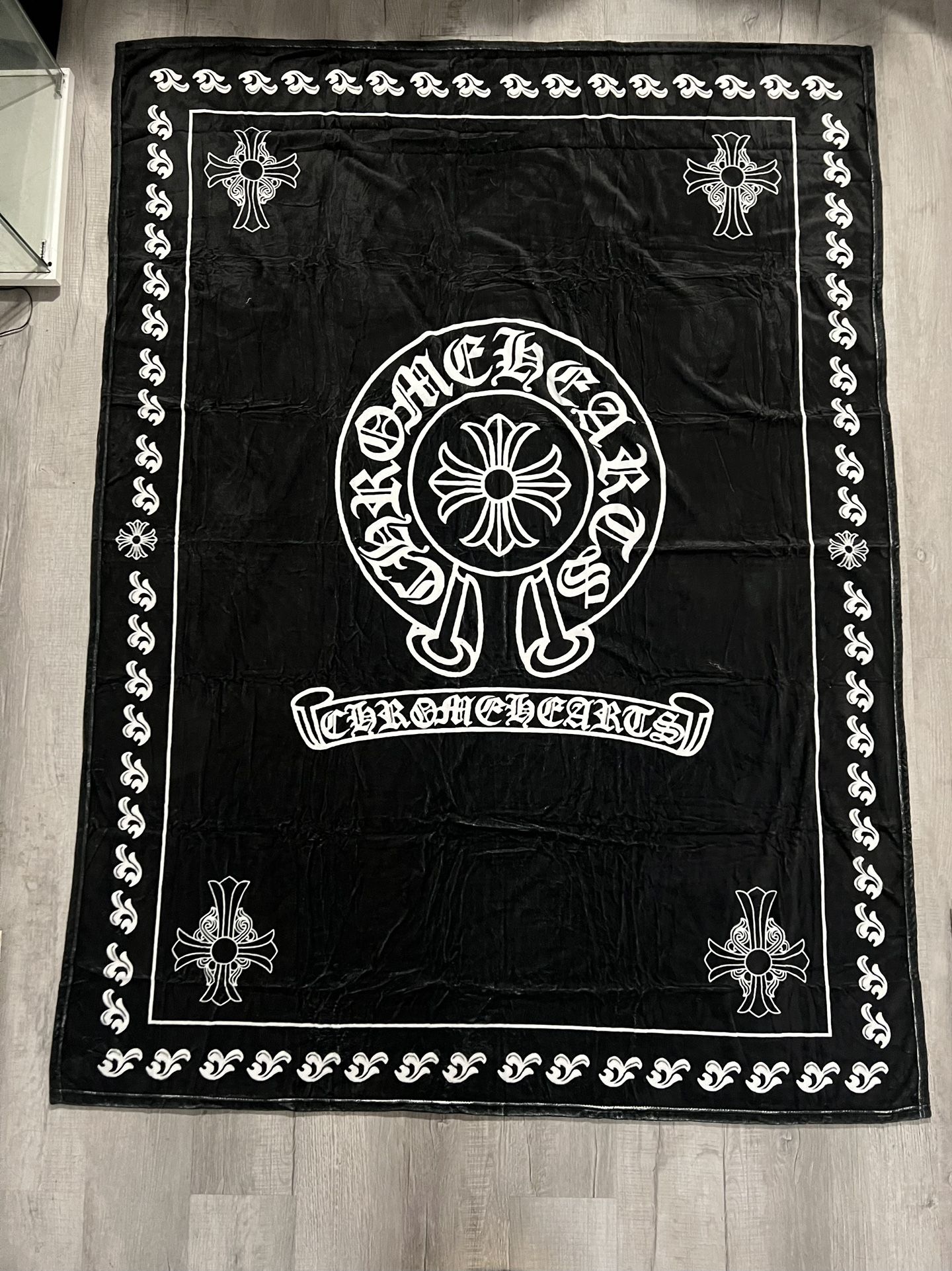 Chrome Hearts Blanket Brand New In Bag 6FTx4FT
