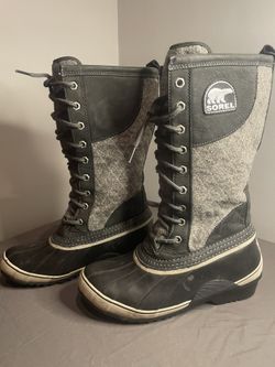 Like New Sorel Quilted Waterproof Boots Women 7