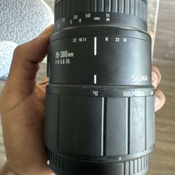 Sigma 70-300 Mm