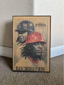 Dodgers playoff poster