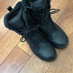 511 Tactical Black Boots Size 9