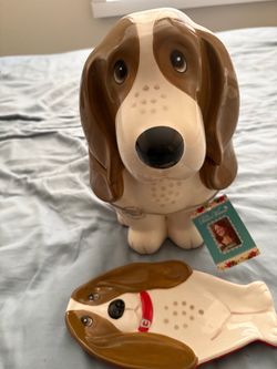 Pioneer Woman cookie jar and spoon rest