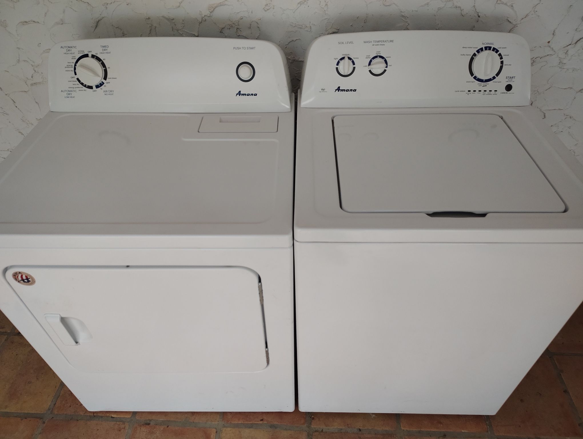Amana Washer & Dryer Set —- Free Delivery & Warranty— Metro Atlanta & Surrounding Areas 