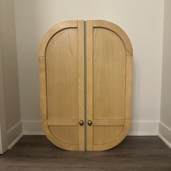 Anthropologie Solid Wood Hutch, NWT