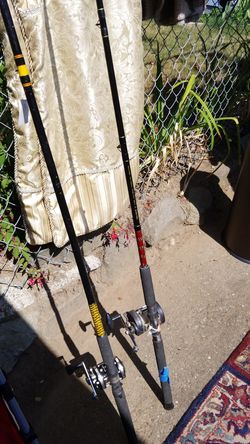 Saltwater pole and reel