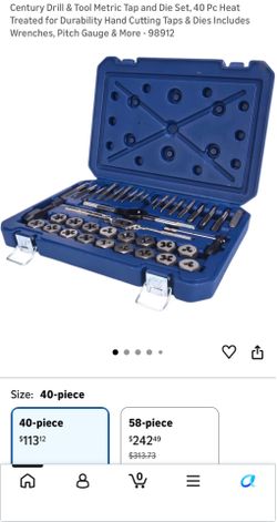 Tap and die set