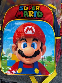 Mario School Backpacks 🎒