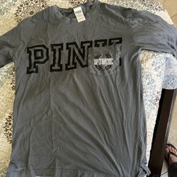 Pink Long Sleeve T Shirt