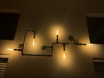 Homemade Wall Light