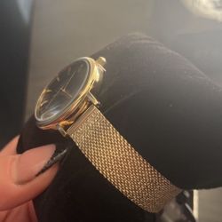 Womens Gold Versace Watch 