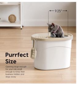 Cat Litter Box, Large 