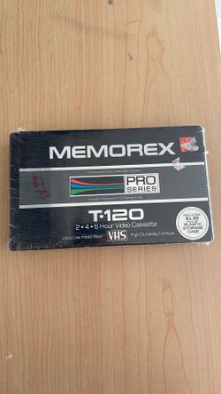 Memorex T-120 VHS Video Cassette