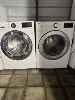 LG washer And Electric Dryer 