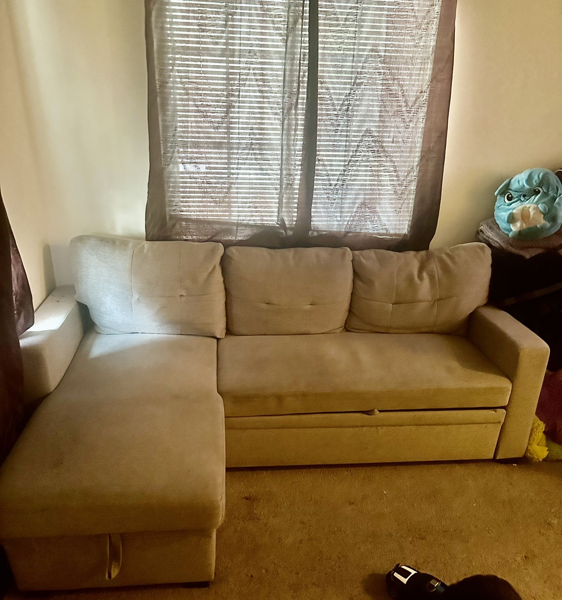 Sectional sofa bed