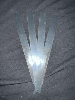 Selling Knives For Sawzall, Vendo Navajas Para Sawzall