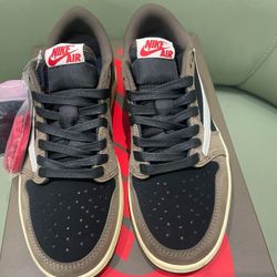 




New Nike Air Jordan Retro 1 l Low Travis Scott OGMocha (CQ4277-001) Size 7-12