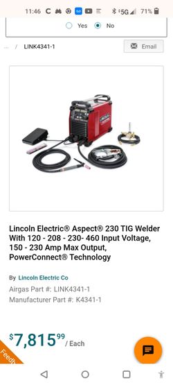 Brand new welder for sale