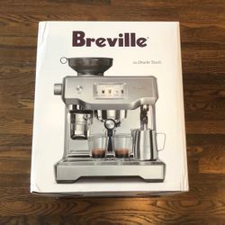 Breville Oracle Touch Espresso Coffee Machine - Brushed Stainless Steel.
