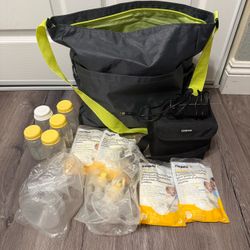 2 Breast pumps and lots of accessories