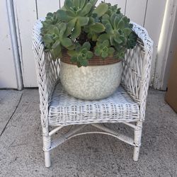 Plant Stand Wicker