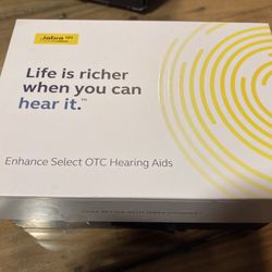 New in box- JABRA Enhance Select over the counter Hearing Aids - Christmas Gift Maybe?
