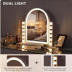 New Arch Vanity Makeup Mirror 23.4x22.4 