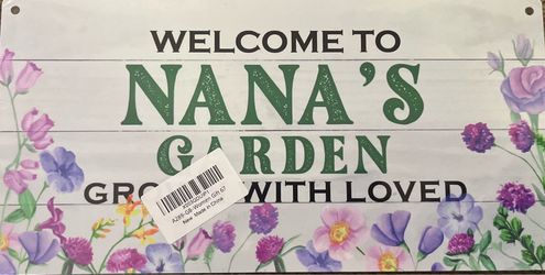 Welcome Garden Sign