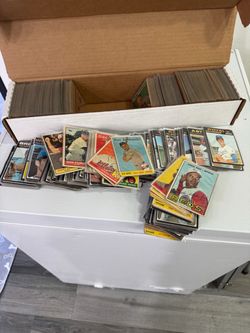 50’s, 60’s & 70’s Baseball Card Box, cards are in very good condition. They are all in penny sleeve’s. $300 FIRM
