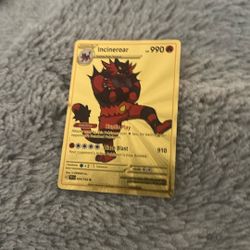Golden Pokémon Card