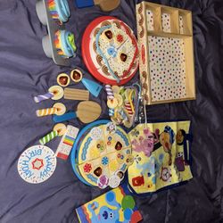 Blues Clues Wooden Food Play Sets