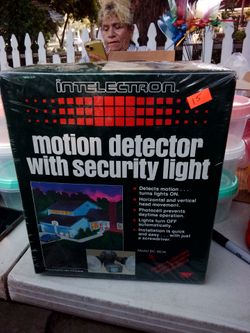 Intelectron Motion Detector with Security Light