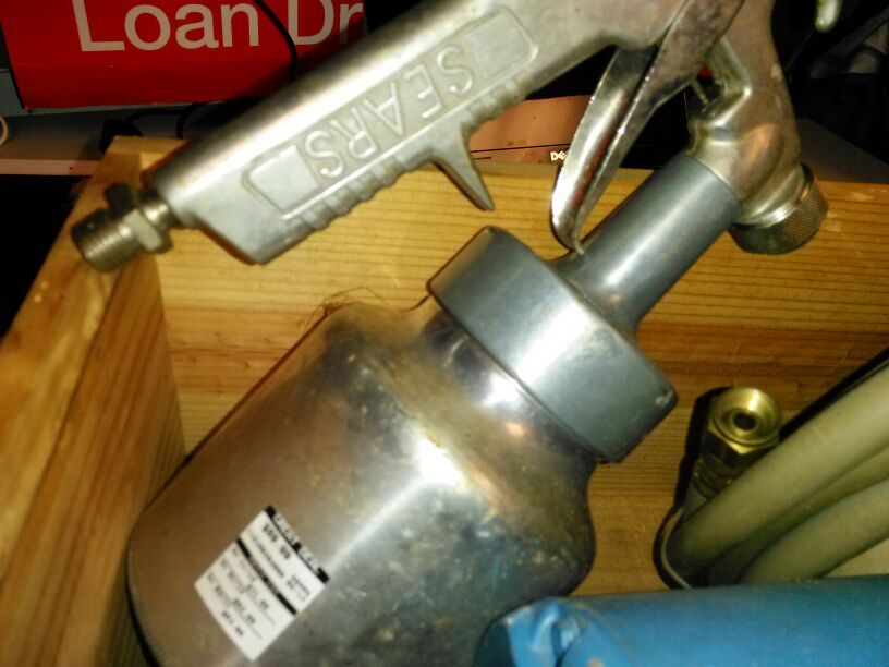 Sears vintage 1/2 horsepower oilless piston paint sprayer for Sale in