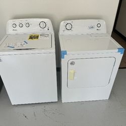 Washer and Dryer Top Load White Electric Amana Whirlpool * IN STOCK