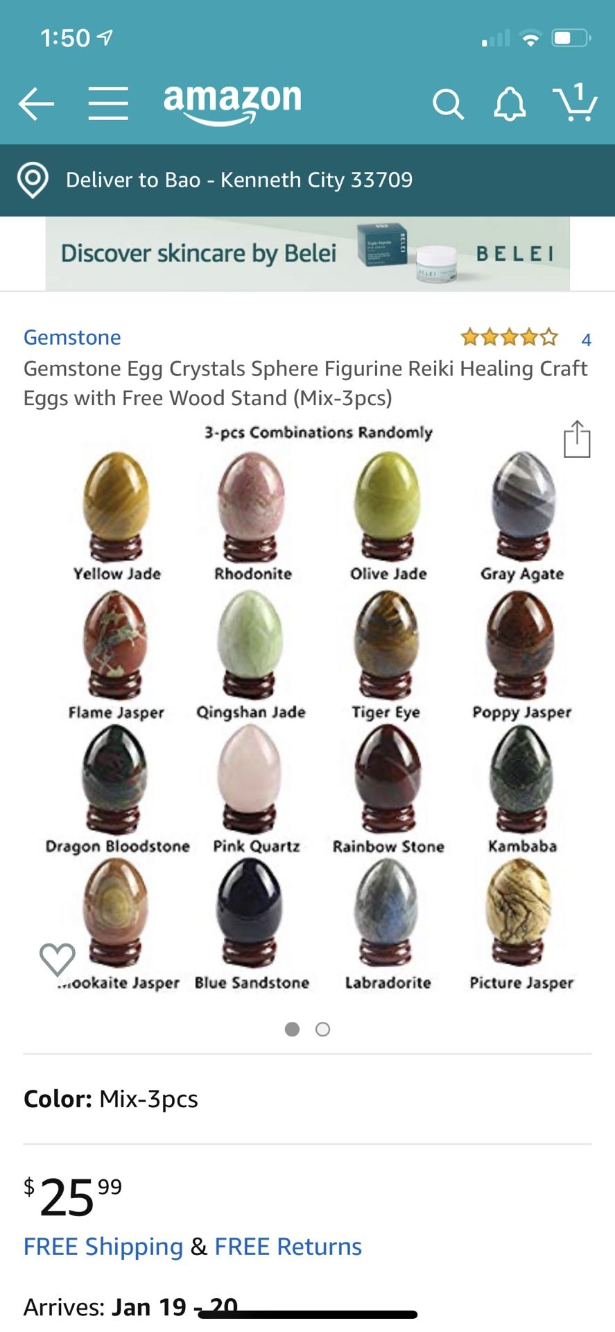 Egg crystals