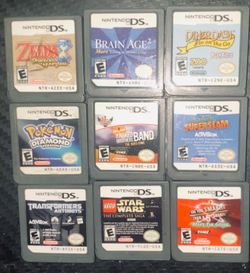 Nintendo DS Game Lot Pokémon Diamond Zelda Mario Star Wars