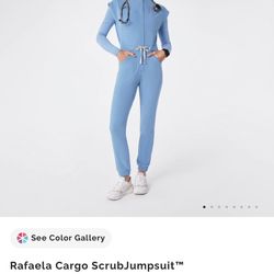 FIGS  Rafaela Cargo ScrubJumpsuit