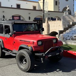 Very Clean Low Miles Jeep Wrangler 89