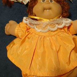 Cabbage Patch Kid With Cornsilk Hair