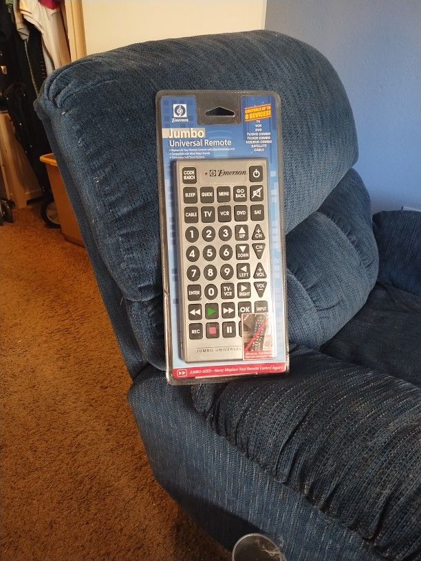 Big Button Universal Remote!! 