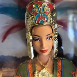 Dolls Of The World "Princess Of Ancient Mexico" Pink Label New In Box