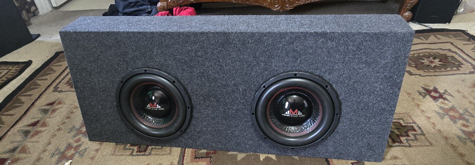2 10" SUBS Amp And Truck Box